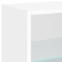 Muebles de TV de pared con LED 8 pzas madera ingeniería blanco de , Muebles TV - Ref: Foro24-3216668, Precio: 221,58 €, Descu...
