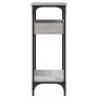 Mesa consola estante madera ingeniería Sonoma gris 75x29x75 cm de , Mesas auxiliares - Ref: Foro24-837715, Precio: 48,04 €, D...