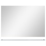 Espejo de pared con estante de vidrio templado 80x60 cm de vidaXL, Espejos - Ref: Foro24-249442, Precio: 49,53 €, Descuento: %
