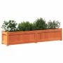 Jardineras de exterior 2 uds madera maciza de pino marrón cera de , Maceteros y jardineras - Ref: Foro24-837479, Precio: 170,...