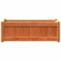 Jardinera exterior madera maciza pino marrón cera 90x31x31 cm de , Maceteros y jardineras - Ref: Foro24-837453, Precio: 70,66...