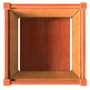 Jardinera exterior madera maciza pino marrón cera 50x50x50 cm de , Maceteros y jardineras - Ref: Foro24-837418, Precio: 61,66...