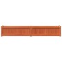Jardinera exterior madera maciza pino marrón cera 180x31x31 cm de , Maceteros y jardineras - Ref: Foro24-837498, Precio: 106,...