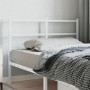 Cabecero de metal blanco 120 cm de , Cabeceros y pies de cama - Ref: Foro24-355445, Precio: 24,53 €, Descuento: %