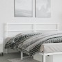 Cabecero de metal blanco 193 cm de , Cabeceros y pies de cama - Ref: Foro24-355451, Precio: 29,66 €, Descuento: %