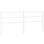 Cabecero de metal blanco 193 cm de , Cabeceros y pies de cama - Ref: Foro24-355451, Precio: 29,66 €, Descuento: %