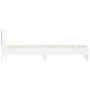 Estructura de cama con cabecero y luces LED blanco 90x200 cm de , Camas y somieres - Ref: Foro24-838806, Precio: 118,76 €, De...