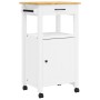 Carrito de cocina MONZA madera maciza de pino 48x40x90 cm de , Carros de cocina y comedor - Ref: Foro24-376090, Precio: 117,7...
