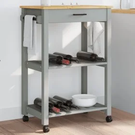 Carrito de cocina MONZA madera maciza de pino 60x40x90 cm de , Carros de cocina y comedor - Ref: Foro24-376092, Precio: 86,55...