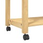 Carrito de cocina MONZA madera maciza de pino 84x40x90 cm de , Carros de cocina y comedor - Ref: Foro24-376103, Precio: 117,5...