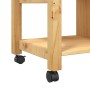 Carrito de cocina MONZA madera maciza de pino 84x40x90 cm de , Carros de cocina y comedor - Ref: Foro24-376115, Precio: 169,8...