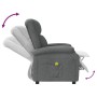 Sillón de masaje de tela gris oscuro de , Sillones de masaje eléctricos - Ref: Foro24-348448, Precio: 231,72 €, Descuento: %