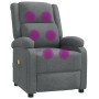 Sillón de masaje de tela gris oscuro de , Sillones de masaje eléctricos - Ref: Foro24-348448, Precio: 231,72 €, Descuento: %