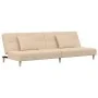 Two-seater sofa bed with two cream-colored fabric pillows by , Sofas - Ref: Foro24-375795, Price: 242,05 €, Discount: %