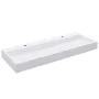Waschbecken 120x46x11 cm Mineralharz/weißer Marmor von vidaXL, Sinkt - Ref: Foro24-144068, Preis: 397,74 €, Rabatt: %