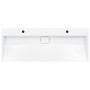 Lavabo 120x46x11 cm resina mineral/mármol blanco de vidaXL, Lavabos - Ref: Foro24-144068, Precio: 348,99 €, Descuento: %