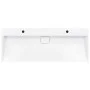 Waschbecken 120x46x11 cm Mineralharz/weißer Marmor von vidaXL, Sinkt - Ref: Foro24-144068, Preis: 397,74 €, Rabatt: %