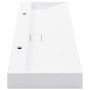 Lavabo 120x46x11 cm resina mineral/mármol blanco de vidaXL, Lavabos - Ref: Foro24-144068, Precio: 348,99 €, Descuento: %