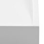 Lavabo 120x46x11 cm resina mineral/mármol blanco de vidaXL, Lavabos - Ref: Foro24-144068, Precio: 348,99 €, Descuento: %