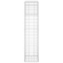 Cesta poste de gaviones de hierro 40x40x180 cm de , Postes de cerca - Ref: Foro24-151264, Precio: 54,81 €, Descuento: %