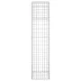 Iron gabion pole basket 40x40x180 cm by , fence posts - Ref: Foro24-151264, Price: 51,07 €, Discount: %