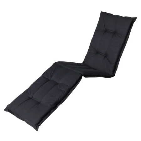 Madison Cojín para tumbona Basic negro 200x60 cm de , Cojines para sillas y sofás - Ref: Foro24-447165, Precio: 65,75 €, Desc...
