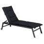 Madison Cojín para tumbona Basic negro 200x60 cm de , Cojines para sillas y sofás - Ref: Foro24-447165, Precio: 65,63 €, Desc...