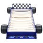 Cama con forma de coche de carreras para niños 90x200 cm azul de vidaXL, Cunas y camas para niños - Ref: Foro24-245661, Preci...