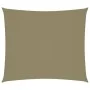 Toldo de vela rectangular tela Oxford beige 2x2,5 m de , Sombrillas - Ref: Foro24-135144, Precio: 24,48 €, Descuento: %