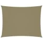 Toldo de vela rectangular tela Oxford beige 3,5x4,5 m de , Sombrillas - Ref: Foro24-135159, Precio: 48,56 €, Descuento: %