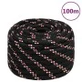 Black polypropylene boat rope 20 mm 100 m by , Ropes and metal cords - Ref: Foro24-152369, Price: 124,11 €, Discount: %