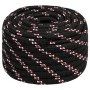 Black polypropylene boat rope 20 mm 100 m by , Ropes and metal cords - Ref: Foro24-152369, Price: 124,11 €, Discount: %