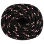 Black polypropylene boat rope 20 mm 100 m by , Ropes and metal cords - Ref: Foro24-152369, Price: 124,11 €, Discount: %