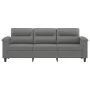 3-seater sofa in dark gray microfiber fabric 180 cm by , Sofas - Ref: Foro24-359569, Price: 315,14 €, Discount: %