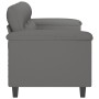 Sofá de 3 plazas de tela de microfibra gris oscuro 180 cm de , Sofás - Ref: Foro24-359569, Precio: 324,03 €, Descuento: %