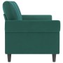 Sofá de 3 plazas terciopelo verde oscuro 180 cm de , Sofás - Ref: Foro24-359541, Precio: 307,90 €, Descuento: %