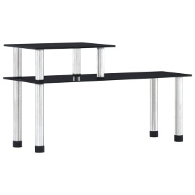 Estantería de cocina vidrio templado negro 45x16x26 cm de vidaXL, Especieros - Ref: Foro24-249524, Precio: 26,22 €, Descuento: %