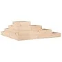 Jardinera de 4 niveles madera maciza de pino 106x104,5x36 cm de , Maceteros y jardineras - Ref: Foro24-825324, Precio: 85,22 ...