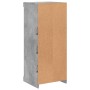 Aparador con luces LED gris hormigón 41x37x100 cm de , Aparadores - Ref: Foro24-836731, Precio: 66,25 €, Descuento: %