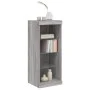 Sideboard with LED lights Sonoma gray 41x37x100 cm by , Sideboards - Ref: Foro24-836733, Price: 61,90 €, Discount: %