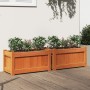 Jardineras de exterior 2 uds madera maciza de pino marrón cera de , Maceteros y jardineras - Ref: Foro24-837444, Precio: 70,4...