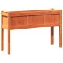 Jardineras con patas 2 uds madera maciza de pino marrón cera de , Maceteros y jardineras - Ref: Foro24-837569, Precio: 114,68...