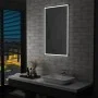Espejo de pared de baño con LED 60x100 cm de vidaXL, Espejos - Ref: Foro24-144719, Precio: 138,81 €, Descuento: %