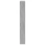 Mueble zapatero con espejo 4 niveles gris Sonoma 63x17x134 cm de , Zapateros y organizadores de calzado - Ref: Foro24-3228278...