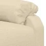 Sillón de masaje de tela color crema de , Sillones de masaje eléctricos - Ref: Foro24-348468, Precio: 187,65 €, Descuento: %