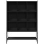 Estantería de madera de ingeniería negra 102x30x141,5 cm de , Librerías y estanterías - Ref: Foro24-3214329, Precio: 110,58 €...