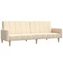 2-seater sofa bed in cream fabric by , Sofas - Ref: Foro24-375761, Price: 299,44 €, Discount: %