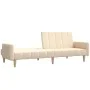 2-Sitzer-Schlafsofa aus cremefarbenem Stoff von , Sofas - Ref: Foro24-375761, Preis: 299,44 €, Rabatt: %