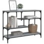 Mesa consola madera de ingeniería gris Sonoma 100x30x75 cm de , Mesas auxiliares - Ref: Foro24-838916, Precio: 77,29 €, Descu...