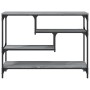 Mesa consola madera de ingeniería gris Sonoma 100x30x75 cm de , Mesas auxiliares - Ref: Foro24-838916, Precio: 77,29 €, Descu...